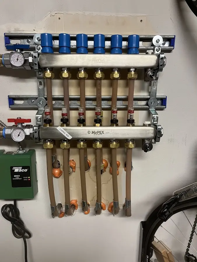 Plumber performing Leak Detection at a residential property in Hammond